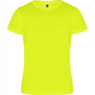 T-shirt dziecięcy Koszulka Sportowa Roly Camimera CA0450 FLUOR YELLOW 104 - Moda i Uroda OUTLET - miniaturka - grafika 1