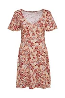 Sukienki - ESPRIT Sukienka z dżerseju w kwiaty, 693/jasny Pink 4, M - miniaturka - grafika 1