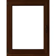 Okna - Lupol 3-szybowe fasadowe lakier kolor orzech O14 90 RU 865x1135 mm - miniaturka - grafika 1