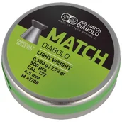 Amunicja do wiatrówek - JSB - Śrut do wiatrówki Green Match Light Weight - 4.51 mm - 0.500g - 500 szt. - 000006-500-5 - miniaturka - grafika 1