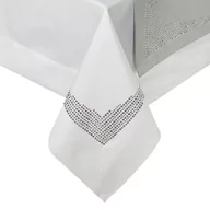 Obrusy i serwetki - Eurofirany Euro Firany Obrus Ekskluzywny Klara Stal 150 x 260 1222532 - miniaturka - grafika 1