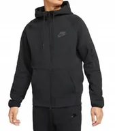 Bluzy męskie - Bluza Nike z kapturem rozpinana DD5284-010 r. S - miniaturka - grafika 1
