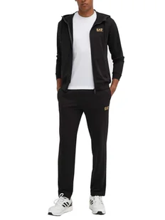 EA7 Emporio Armani Komplet dresowy 8NPV62-PJVRZ-0208 Czarny Regular Fit - Dresy męskie - miniaturka - grafika 1