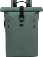 Plecaki - Plecak SAMSONITE Coatify Biz Rolltop 15,6" zielony - miniaturka - grafika 1