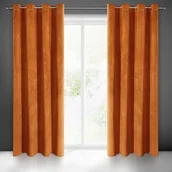 Zasłony - Euro Firany Zasłona Dekoracyjna Euro Villa1 Rudy 140x250 1204084 - miniaturka - grafika 1