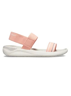 Crocs Sandały "LiteRide" w kolorze jasnoróżowym - Sandały damskie - miniaturka - grafika 1
