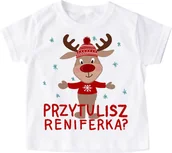 Koszulki dla dziewczynek - Koszulka dla dziecka świąteczna pod choinkę - miniaturka - grafika 1