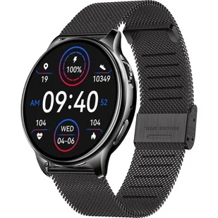 Bemi Trevio Czarny - Smartwatch - miniaturka - grafika 1