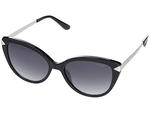 Guess Damskie okulary przeciwsłoneczne 0, Shiny Black, 56