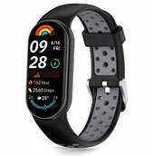 Akcesoria do smartwatchy - Pasek Tech-Protect IconBand Air Xiaomi Smart Band 8 / 9 / 10 / NFC Black/grey - miniaturka - grafika 1