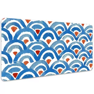 Ochronna podkładka na biurko Rybia łuska 100x50 cm, Dywanomat - Podkładki na biurko - miniaturka - grafika 1