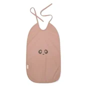 Śliniaki i fartuszki - Nuuroo - Długi Śliniak Wodoodporny Alberte Sand Panda - miniaturka - grafika 1