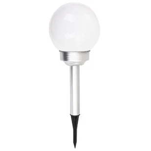 Lampa solarna kula mleczna 15x44cm - Lampy ogrodowe Lampa solarna kula mleczna 15x44cm - Lampy ogrodowe - miniaturka - grafika 1