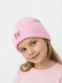 Czapki dla dzieci - Sinsay - Czapka beanie - różowy - miniaturka - grafika 1