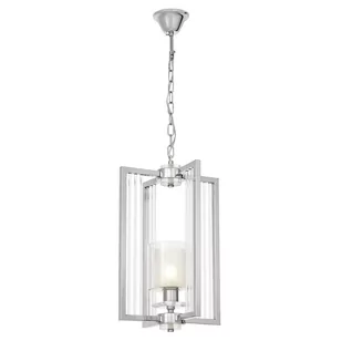 Manhattan lampa wisząca loft chrom LDP 8012-1 (CHR) Lumina Deco - Lampy sufitowe - miniaturka - grafika 1