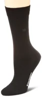 Skarpetki damskie - Burlington Kobiety Skarpety Bloomsbury W SO Wełna, Bawełna jednokolorowe 1 Para, Czarny (Black 3000), 36-41 - miniaturka - grafika 1