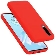 Etui i futerały do telefonów - Etui ochronne Cadorabo do Huawei P30 w kolorze czerwonym Etui na telefon komórkowy Pokrowiec TPU Etui - miniaturka - grafika 1