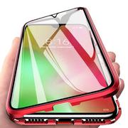 Etui i futerały do telefonów - Samsung Etui Magnetyczne Front+Back do Galaxy Note 20 Ultra (Czerwone) - miniaturka - grafika 1