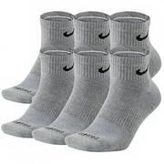 Nike skarpety wysokie nad kostkę szare Everyday Cushioned 6pack SX6899-064 L