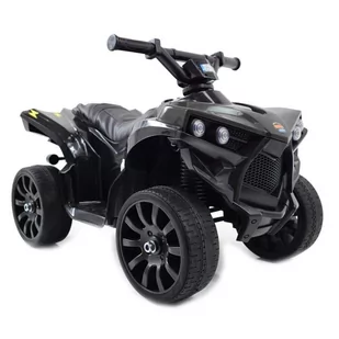 Quad Na Akumulator Czarny Na Miękkich Kołach Super Jakość/xb8118 - Pojazdy elektryczne dla dzieci - miniaturka - grafika 1
