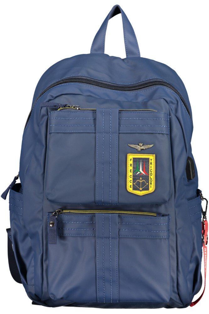 AERONAUTICA MILITARE Praktyczny plecak męski Niebieski Kolor: Niebieski, Rozmiar: UNI