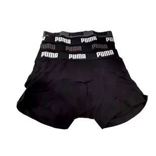 Bokserki męskie Puma BASIC 4-PACK czarne 93819801-XXL - Majtki męskie - miniaturka - grafika 1
