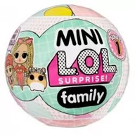 Lalki dla dziewczynek - L.O.L Surprise LOL Surprise OMG Mini Family Kolekcja LOSOWY ASORTYMENT Miniaturowa replika lalki Lil Sis z akcesoriami i zwierzakiem Zestaw wielokrotnego użytku Kolekcjonerskie Dla dzieci w wieku 4 579632 - miniaturka - grafika 1