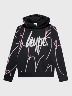 HYPE Bluza VLR-565 Czarny Regular Fit - Odzież sportowa dziecięca - miniaturka - grafika 1