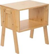 Szafki nocne - Stolik nocny Szafka nocna Komoda nocna SLUMBER Stolik nocny bambus naturalny 42x29x42 cm HOMLA - miniaturka - grafika 1