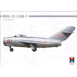 MIG-15 / LIM-1 1:48 Hobby 2000 48005 - Modele do sklejania - miniaturka - grafika 1