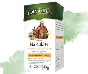 ZIOŁA MNICHA Na cukier. Herbata w torebkach. - Zioła - miniaturka - grafika 1