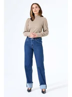 Bluzki damskie - Garcia Bluzka w kolorze szarobrązowym - miniaturka - grafika 1