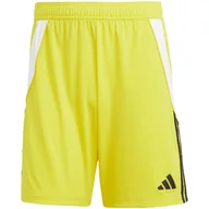 Spodenki męskie - Spodenki męskie adidas Tiro 24 żółte IS1409 M - miniaturka - grafika 1