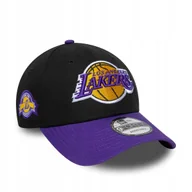 Czapki i chusty sportowe męskie - New Era czapka z daszkiem Los Angeles Lakers czarny rozmiar uniwersalny - miniaturka - grafika 1