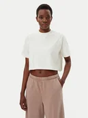 Koszulki i topy damskie - Reebok T-Shirt 100214091 036-90-02 Écru Regular Fit - miniaturka - grafika 1