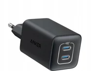Ładowarki do telefonów - Ładowarka 47W Anker 523 Nano 3 GaN 2x Usb-c Pd Piq 3.0 47 45 W Black - miniaturka - grafika 1