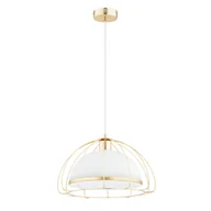 Lampy sufitowe - Wyjątkowa lampa wisząca z klasycznym kloszem AL 61347 z serii NERSY - miniaturka - grafika 1