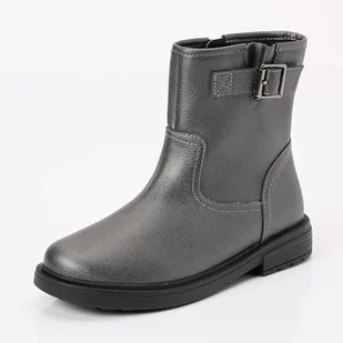 Geox Girl J Eclair Girl B Botki, metal, 34 EU - Botki damskie - miniaturka - grafika 1