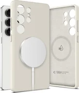 Etui i futerały do telefonów - Tech-Protect Liquid Silicone Magsafe do Galaxy S25 Ultra beżowy - miniaturka - grafika 1