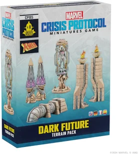 Marvel: Crisis Protocol - Dark Future Terrain Pack Atomic Mass Games - gra - Gry planszowe - miniaturka - grafika 1