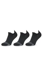 Skarpetki damskie - Under Armour Zestaw 3 par niskich skarpet unisex 1387052 Czarny - miniaturka - grafika 1