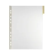 Artykuły biurowe - Panele informacyjne DURABLE Function 5szt. żółte 560704 - miniaturka - grafika 1