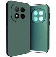 Etui i futerały do telefonów - Etui do Xiaomi Redmi Note 14 Pro 4G Osłona Kamery, Zielone, Case Szkło - miniaturka - grafika 1