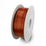 Filamenty i akcesoria do drukarek 3D - Filament Bambu Lab PLA Silk 1,75mm 1kg - w zestawie z wielorazową szpulą - Copper - miniaturka - grafika 1