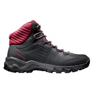 Buty trekkingowe damskie - Damskie buty turystyczne Mammut Nova IV Mid GTX® Women Rozmiar butów (UE): 38 / Kolor: czarny/czerwony - miniaturka - grafika 1