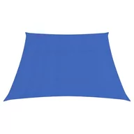Parasole ogrodowe - vidaXL Lumarko Żagiel przeciwsłoneczny, 160 g/m, niebieski, 3/4x2 m, HDPE! 311543 - miniaturka - grafika 1