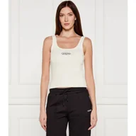 Koszulki i topy damskie - Guess Jeans Top Slim Fit - miniaturka - grafika 1