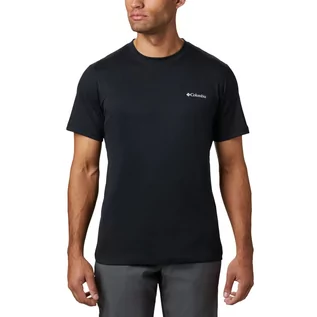 Koszulki sportowe męskie - Męska koszulka termoaktywna Columbia Zero Rules SS black - grafika 1