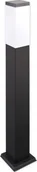 Lampy ogrodowe - Masterled Havana H65 lampa stojąca słupek ogrodowa kwadratowa czarna - miniaturka - grafika 1