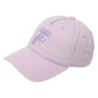 Czapki damskie - Czapka z daszkiem FILA BARNAUL 5 PANEL FCU0086-40040 – Fioletowy - miniaturka - grafika 1